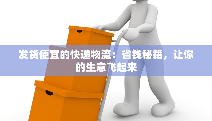 发货便宜的快递物流:省钱秘籍,让你的生意飞起来 发货便宜的快递物流:省钱秘籍,让你的生意飞起来